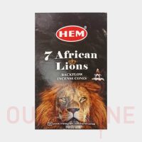 عود خوشبو کننده آبشاری هِم Hem مدل هفت شیر آفریقایی 7 African Lions