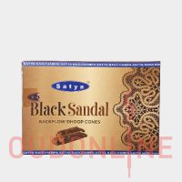 عود خوشبو کننده آبشاری ساتیا Satya مدل بلک صندل ( صندل سیاه ) Black Sandal
