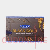 عود خوشبو کننده آبشاری ساتیا Satya مدل بلک گلد Black Gold