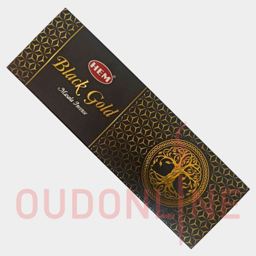 عود خوشبو کننده شاخه ای هم HEM مدل بلک گلد(طلای سیاه) Black gold